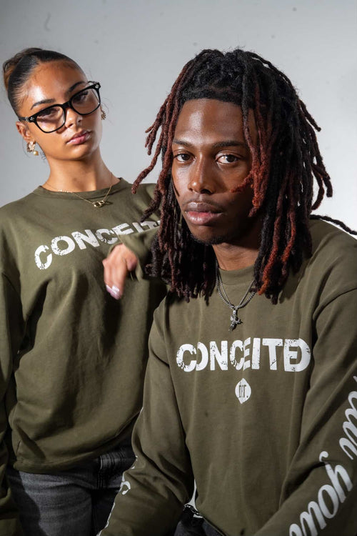 Green Conceited Dept Longsleeve (PREORDER 1-2 WEEKS)