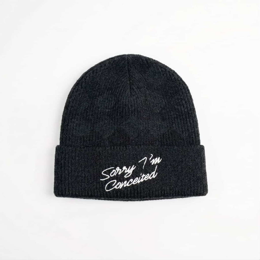 (PREORDERS 4-6 WEEKS) Sorry I'm Conceited beanie