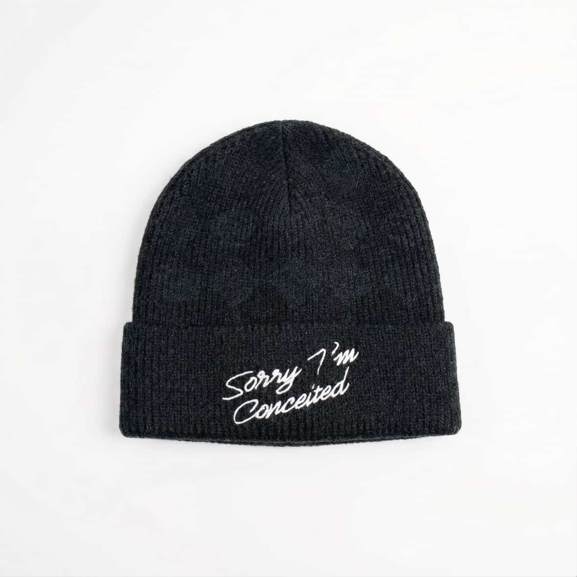 (PREORDERS 4-6 WEEKS) Sorry I'm Conceited beanie