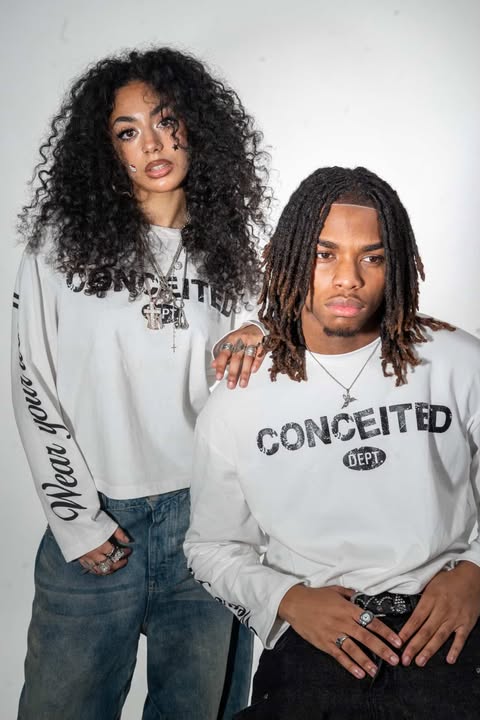 White Conceited Dept Long-sleeve (PREORDER 1-2 WEEKS)